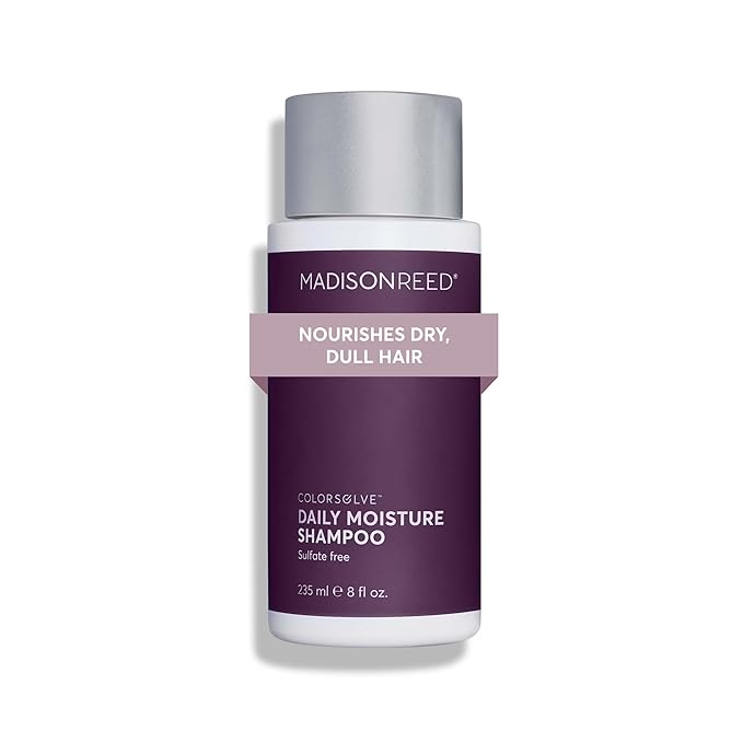 Madison Reed ColorSolve Daily Moisture Shampoo, For Everyday Hydration Of All Hair Types, Sulfate-Free, Protects Color From Fading - 8 Fl Oz (235 Ml)