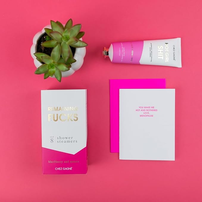Chez Gagné Intensely Moisturizing Vegan Hand Cream, Jojoba Oil Cocoa Butter,Non-Greasy, Fast-Absorbing, USA - (3.4, Sea Salt, Citrus + Neroli - Hot Girl Shit) Valentine's Day Gift
