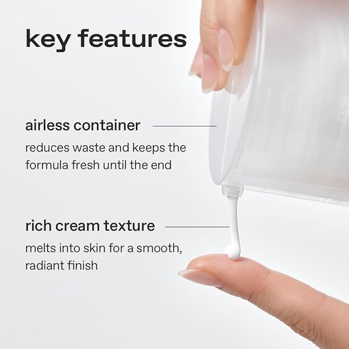 glow aloe barrier support moisturizer,face moisturizer, korean skin care, soothing & hydrating, fortified with ceramide np and niacinamide, enriched with aloe vera leaf water, 1.69 fl oz
