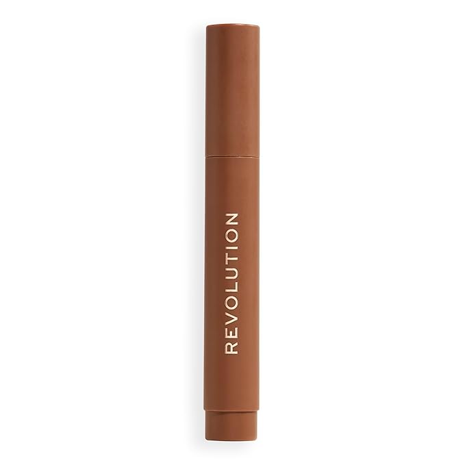 Revolution Beauty London Instant Brow Hair Pen, Precision Applicator for Hair-Like Strokes, Long-Lasting Eyebrow Pen, Warm Brown, Vegan & Cruelty-Free, 0.06 fl oz