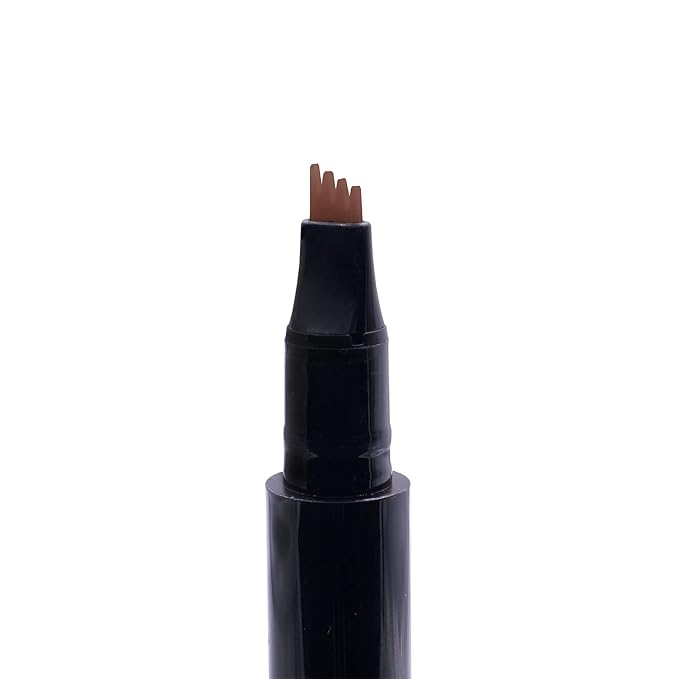 Arches & Halos Microblading Brow Shaping Pen - Fuller, More Defined Brow - Long-lasting, Smudge Resistant, Rich Color - Vegan and Cruelty Free Makeup - Auburn - 1 ml