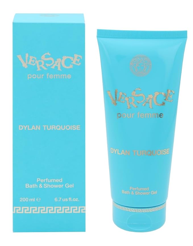 Versace Pour Femme Dylan Turquoise Body Gel, 6.7 Ounce
