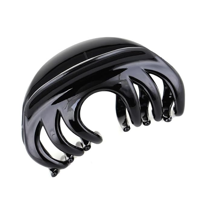 Large Size Hair Claw Clips For Thick Hair, Premium Clips Strong Holding Power Claw 4.3Inch Delicate Hair Grip for Women and Girls(Type B)
