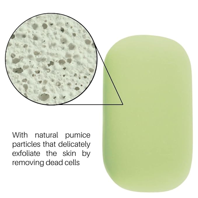 Skrub Bar Exfoliating Moisturizing Soap with Polishing Beads for Dry Skin - Jojoba Oil and Glycerin Hydrate for a Smooth, Polished Glow