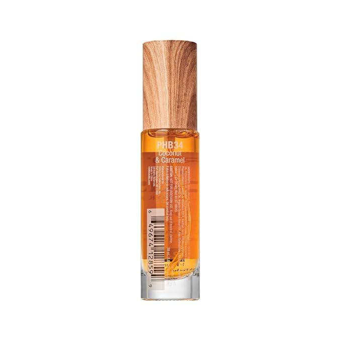 EL:KISS Hair Perfume & Body Mist, Coconut & Caramel Eau de Toilette 30mL (1.01 Fl Oz), Hydrating & Long-Lasting, Alcohol-Free & Mineral Oil-Free, Infused with Jojoba, Argan Oil & Aloe Vera