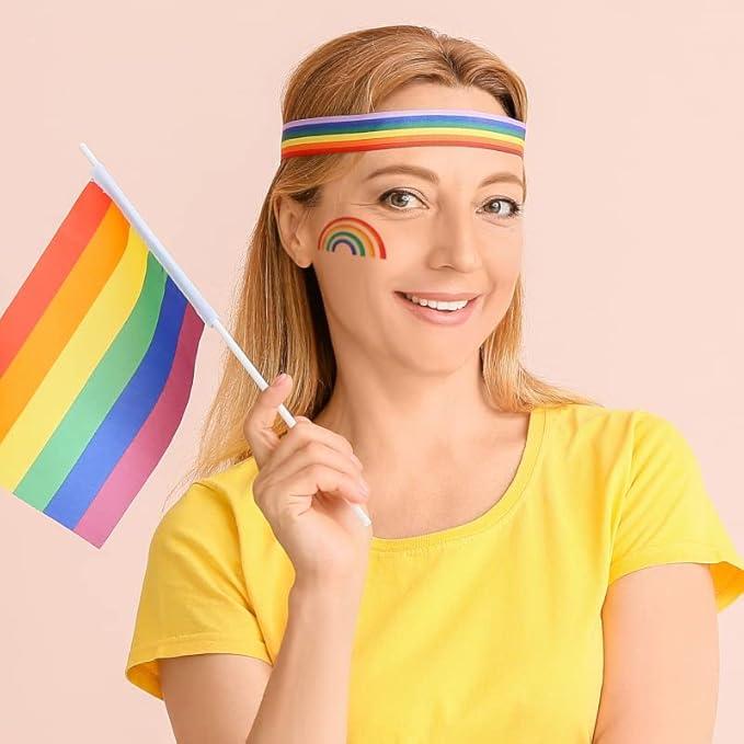 Stencil1 - Pride Makeup Stencil Durable Quality Reusable Stencils for Costumes, Dress Up, Halloween, Cosplay, Face Painting, Raves, Festivals