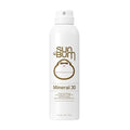 Sun Bum Mineral SPF 30 Sunscreen Body Spray - NEW FORMULA Water-Resistant Broad Spectrum Moisturizing Sunscreen with Vitamin E - Hawaii 104 Act Compliant (Made without Octinoxate & Oxybenzone) - 6 oz
