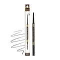 EBIN NEW YORK Micro Brow Pencil Natural Black | Ultra-Thin Tip for Precise Hair-Like Strokes | Defines Brows | Soft Smudging Brush | Water-Resistant & Cruelty-Free