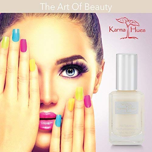Karma Naturals Nail Repair & Strengthener, Non-Toxic Vegan & Cruelty-Free Treatment for Damaged or Brittle Nails, 0.43 fl oz