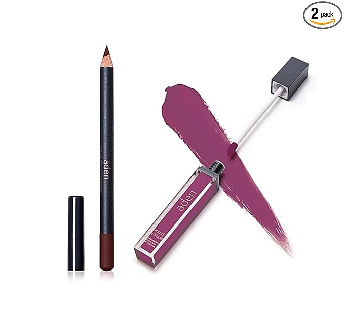 Lipstick for Women & Lip Liner Pencil – Liquid Matte Lipstick Long Lasting – Lip Combo Sets with Lip Stain Long Lasting Waterproof & lip liner stain – Lip Kit Pigmented-Non Smudge-Made in Italy 11