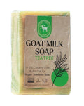 Honey Sweetie Acres Tea Tree Goat Milk Soap - Handmade 5 oz Bar, Made with Natural Ingredients, Moisturizing & Gentle, Made in the USA
