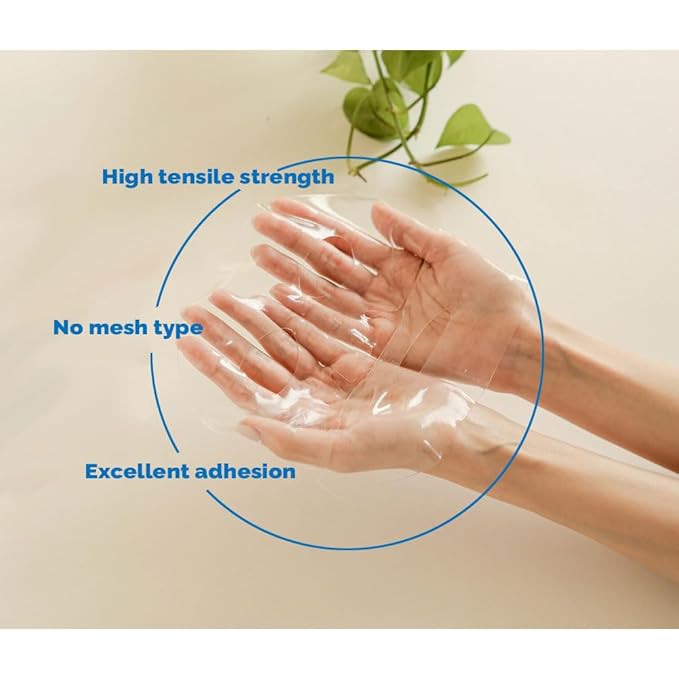Hydrogel Cooling Sheet mask pack for Face (Ultra Cooling), 1 Count (Pack of 5)