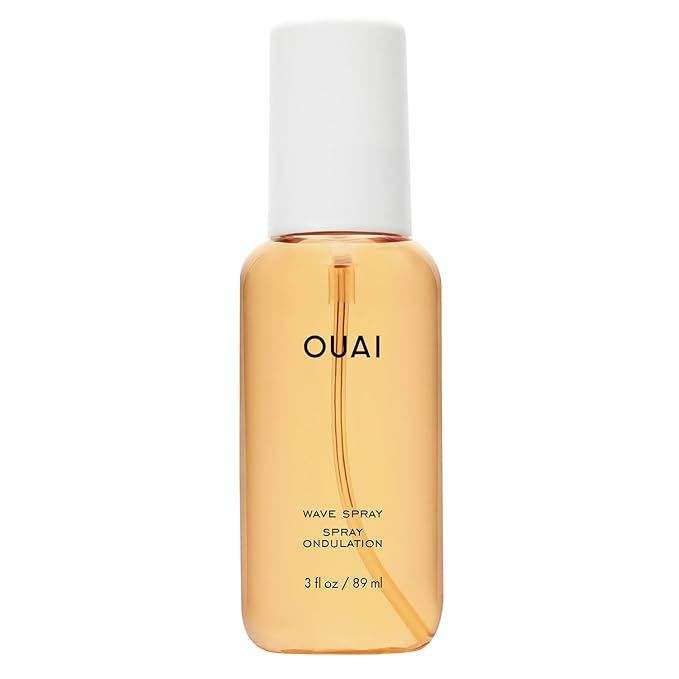 OUAI Wave Spray - Texture Spray for Hair with Coconut Oil & Rice Protein - Adds Texture, Volume & Shine for Beach Waves - Paraben Free, Safe for Color & Keratin-Treated Hair (6 fl oz)