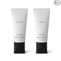 LolaVie Exfoliate & Detox Scalp Shampoo - 6 oz, 2 Pack - 2-in-1 Clarifying Shampoo & Scrub with Activated Charcoal & AHAs - Reduces Flaking, Boosts Volume - Color Safe - All Hair Types