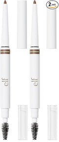 e.l.f. Instant Lift Waterproof Brow Pencil, Long-Lasting Eyebrow Pencil For Grooming & Shaping Eyebrows, Vegan & Cruelty-free, Taupe (Pack of 2)