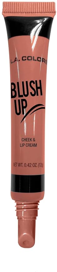 L.A. COLORS Blush Up Cheek & Lip Cream, Nude Glow CBL545