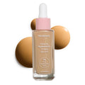 MCoBeauty Miracle Hyaluronic Tinted Serum 4-5 Medium - Hydrating Skin Tint Foundation with Hyaluronic Acid Ginseng - Buildable Sheer to Medium Coverage Dewy Finish - Vegan Cruelty Free Makeup