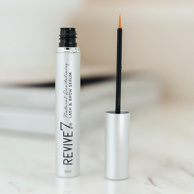The Original Revive7 Revitalizing Lash Serum for Eyelash Thickness - Eyelash Serum Brow Enhancer Eyelash Eyebrow - Lash Enhanced Formula for Longer, Full and Thicker Natural Eyelash (5 ml)