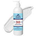 Coral Isles by Rocky Mountain Sunscreen | SPF 30 Lotion | Broad Spectrum UVA/UVB Protection | Hawaii Reef-Safe Act Compliant | Oxybenzone & Octinoxate Free | Water Resistant 80 Min. | 16 Fl Oz