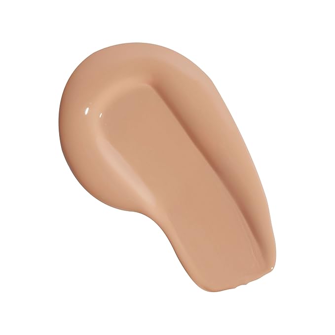 Revolution Skin Silk Radiant Satin Serum Foundation, Buildable Coverage with Hydrating Hyaluronic Acid for a Natural Finish, Vegan & Cruelty-Free, F12C Tan Skin Tones, 0.77 fl oz