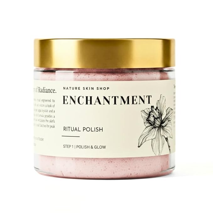 Nature Skin Shop Enchantment Whipped Ritual Polish – Luxurious Whipped Exfoliating Body Scrub, 8oz