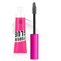 Tinted Thickening Brow Mascara,Tinted Eyebrow Gel,Waterproof, Transfer-proof, Brush to Fill in Eyebrows and Cover Gray Hairs - Cruelty Free (1Pcs #09 transparent brow glue)