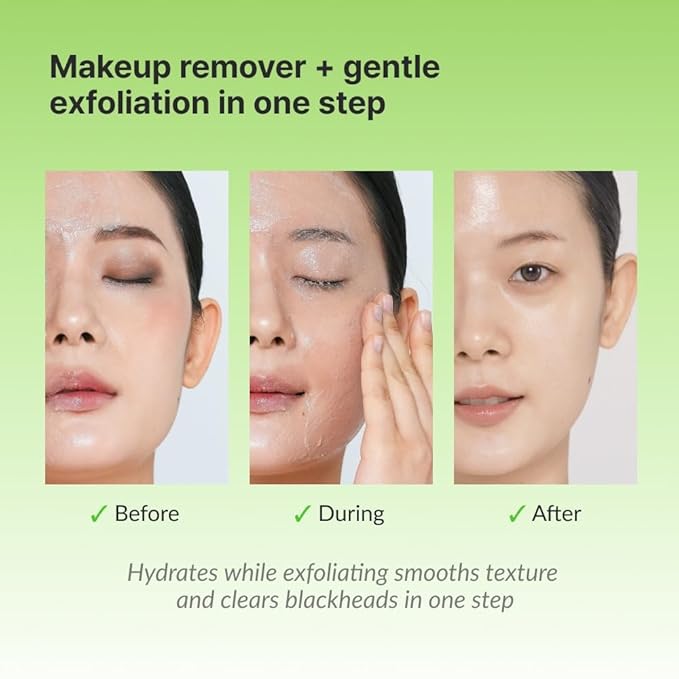 Gommage Peeling Cleansing Balm, All-in-One Makeup Remover, Cleansing Oil & Facial Cleanser, Unclogs Pores & Reduces Blackheads, Vegan Korean Skincare