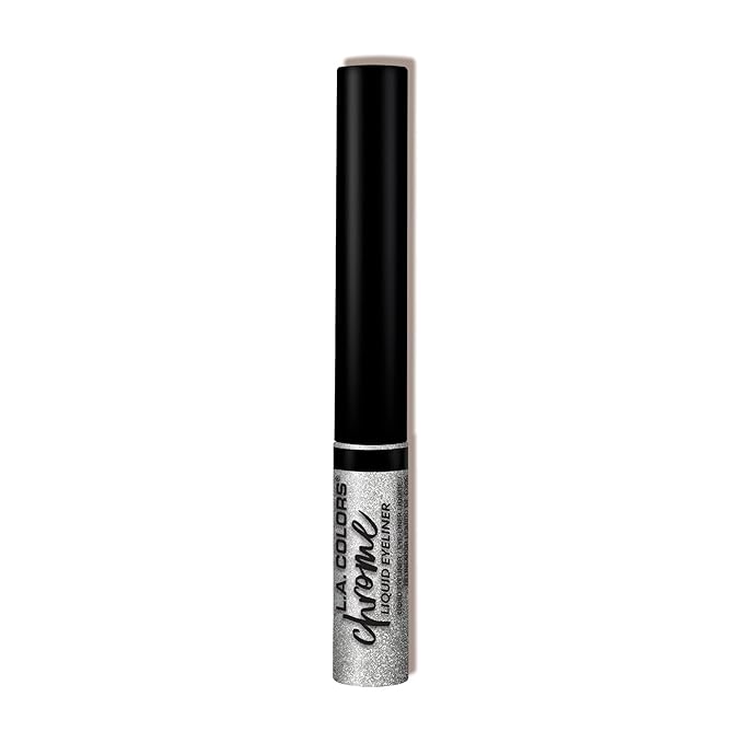 L.A. COLORS Chrome Liquid Eyeliner, Foiled CLE805