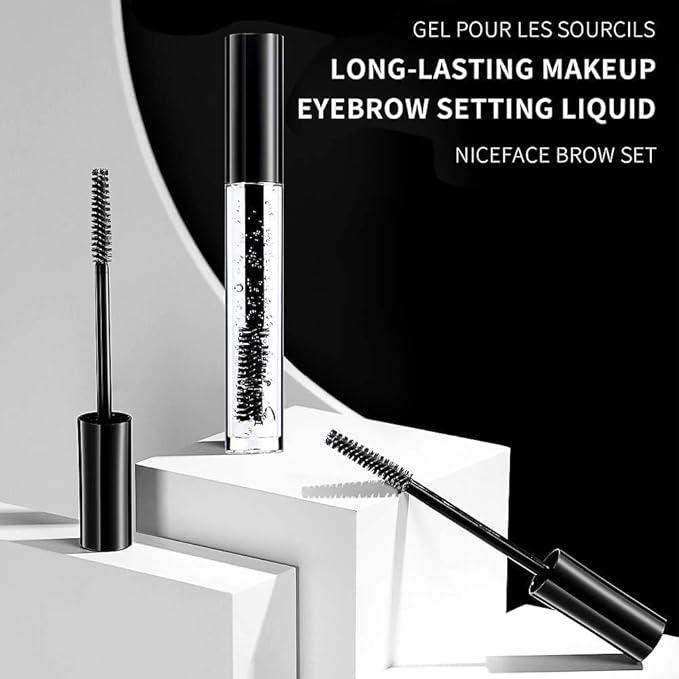DAGEDA Clear Eyebrow Setting Gel, Brow Fix Gel, Waterproof And Sweat-Proof Eyebrow Repair Liquid Brows Styling Beauty Salon Home Use Makeup