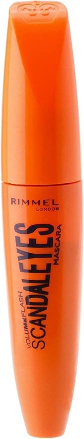 Rimmel London Scandaleyes Mascara, Waterproof, Long-Wearing, Smudge-Proof, 001, Black, 0.41oz