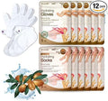 Epielle Hydrating Hand & Foot Masks (Glove & Socks 12pk) for Dry Hand, Dry & Cracked Heel