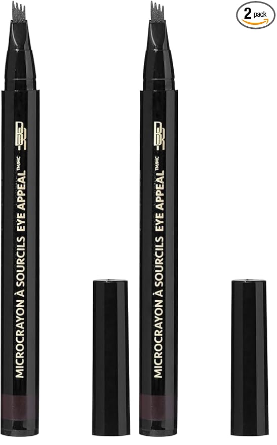 Black Radiance Eye Appeal™ Micro Brow Pen Dark Brown (Pack of 2)