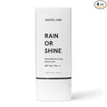 RAIN OR SHINE Anti Aging Face Sunscreen SPF 50 for Clear Skin w/Green Tea, Hyaluronic Acid, Vitamin E Oil, Ginseng, Licorice Root – SPF Moisturizer for Face & Body (Fragrance-Free, 2.03 Fl Oz, 4 pack)