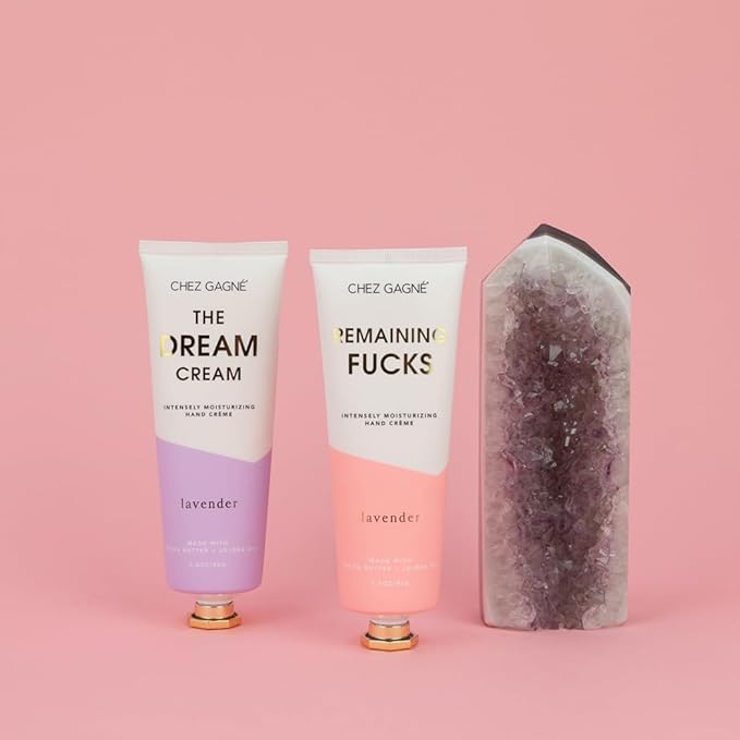 Vegan Hand Cream for Dry Hands - The Dream Cream - Lavender 3.4oz Non-Greasy Moisturizing Lotion - Made in California - Paraben, Sulfate & Phthalate Free - Self Care Gift - Mother's Day - Gift for Mom