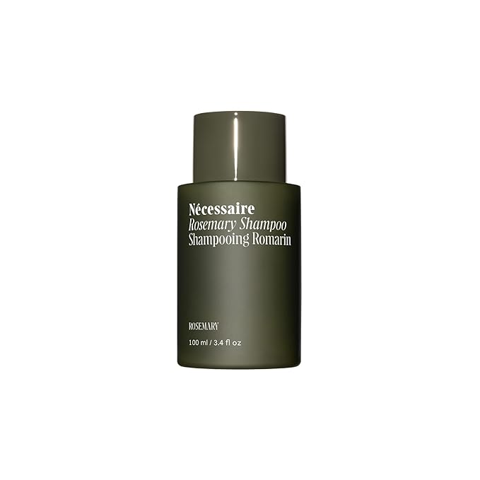 Nécessaire Rosemary Shampoo – Multi-Protein Strengthening Shampoo with Rosemary Oil, Ceramides + Proteins – Gentle Gel Cleanse for Thinning Hair, Breakage – Sulfate-Free + Color-Safe. 3.4 oz
