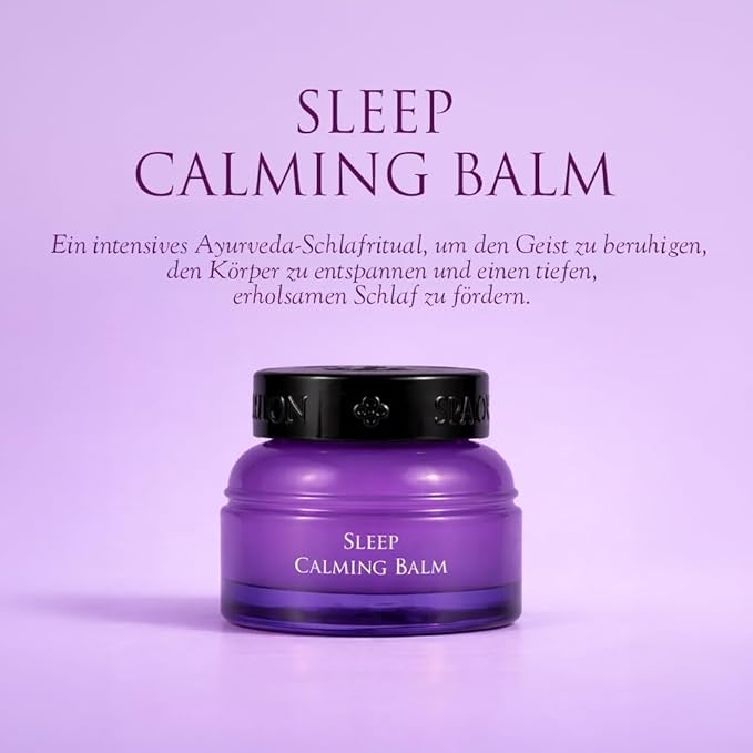 SPA CEYLON SLEEP Calming Balm | Natural Sleep Aid with Lavender & Ylang Ylang | Soothing Body Balm for Bedtime Routine | Suitable for All Skin Types
