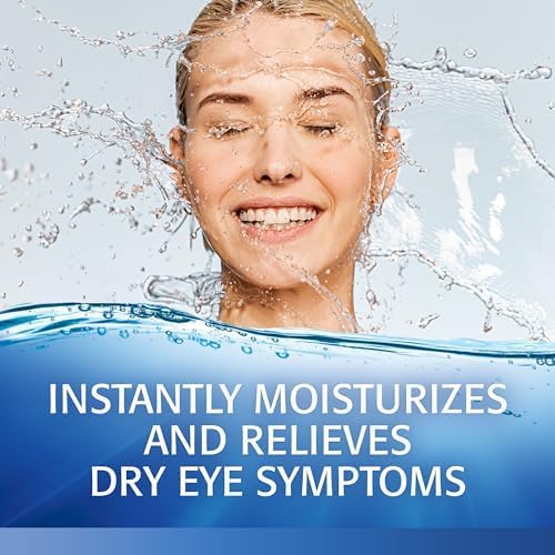 Refresh Optive Lubricant Eye Drops For Dry Eyes, Preservative-Free, 0.01 Fl Oz Single-Use Containers, 30 Count
