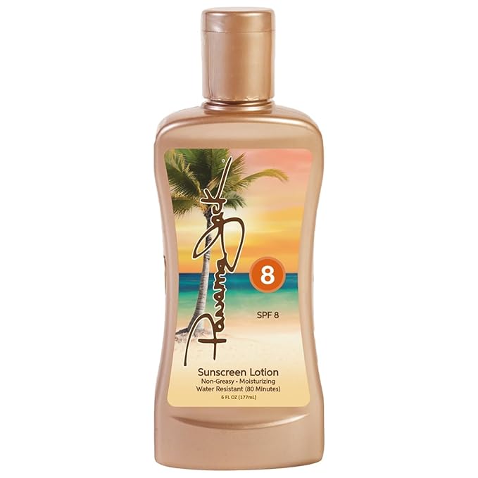 Panama Jack Sunseeker Set - Travel Sunscreen Tanning Lotion SPF 4 & 8 Suntan Sun Care Pack