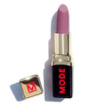 MODE Dusty Mauve Lipstick Virgin Matte Areni Noir INTERNAL AFFAIRS Long Lasting Pigment Rich Lip Color, Nourishing Natural Skincare Fruit Oils, Organic Shea Butter