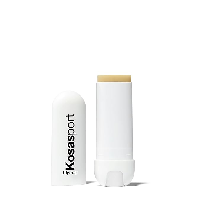 Kosas Lipfuel Hyaluronic Active Sport Lip Balm - Hydrates, Energizes and Protects - Natural Lip Treatment and Care (Baseline)