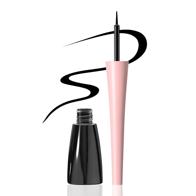 Boobeen Liquid Eyeliner Pen, Colored Eye Liner Waterproof Smudge Proof, Eyeliner Ink Liner with Precision Tip for Bold Eye Looks
