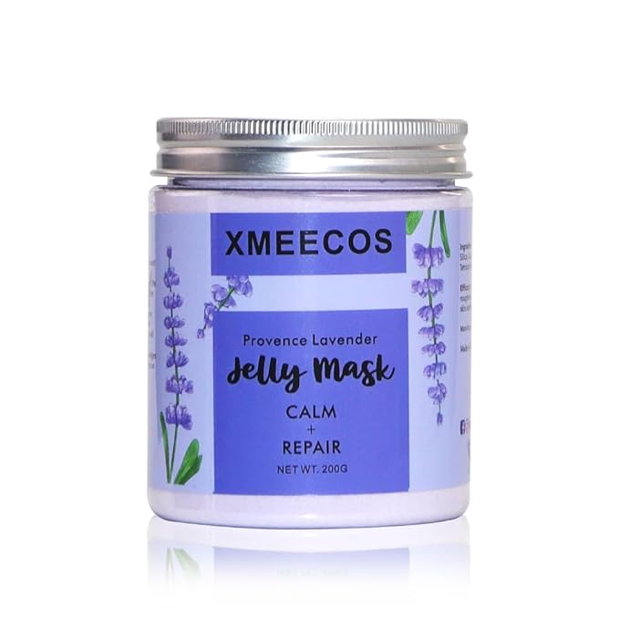 XMEECOS Jelly Mask Powder For Dry Skin |Moisturizing |Soothing |Repair |Cruelty-free (Lavender)