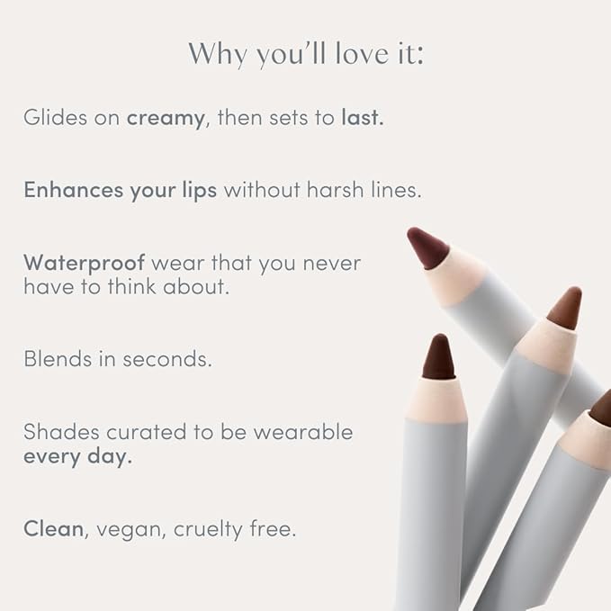 Ravie Beauty Soft Definition™ Longwear Lip Liner – Smudge-Resistant, Waterproof Precision Pencil for Effortless Shaping – Vegan & Cruelty-Free All-Day Wear Lip Definition (Honey)