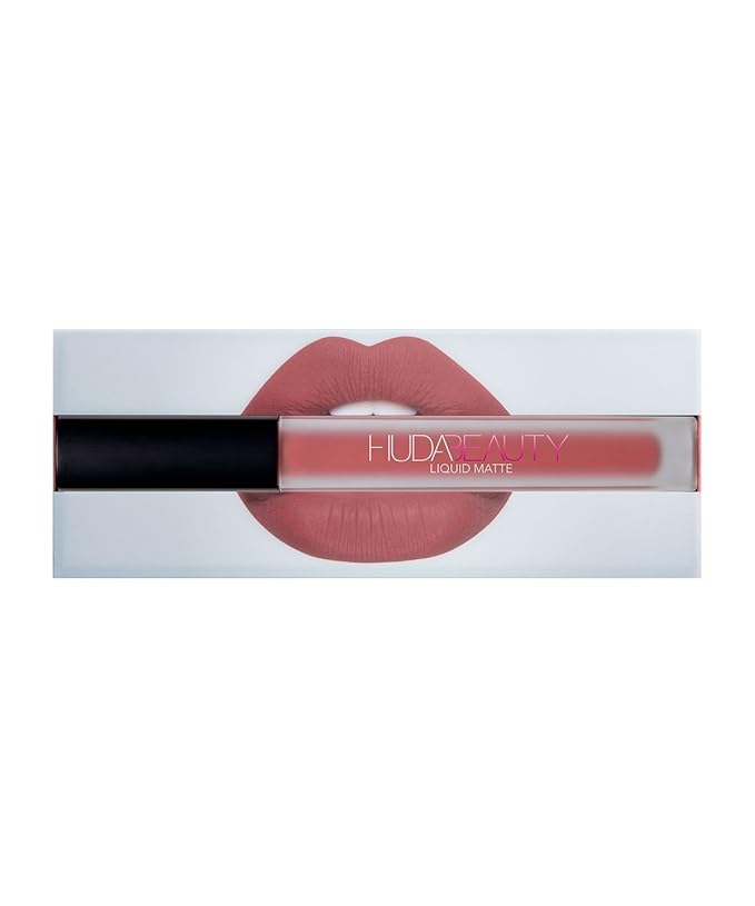 Bombshell - Huda Beauty Liquid Matte Lipstick by Huda Beauty