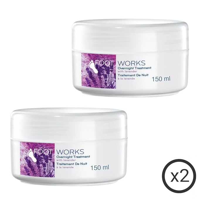 2x Foot Works Lavender Overnight Foot Treatment- 5oz