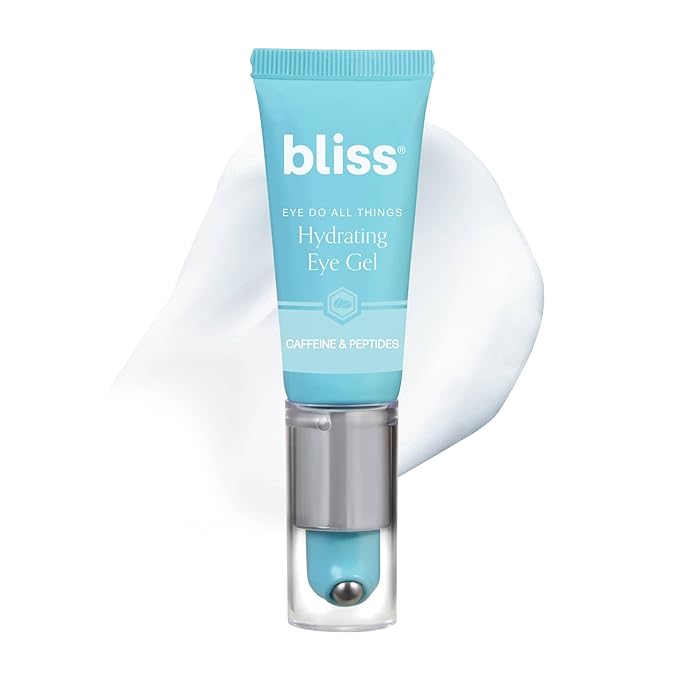 Bliss Eye Do All Things Hydrating Eye Gel Depuff & Brighten Straight-from-the-Spa Paraben Free, Cruelty Free 0.7 fl oz