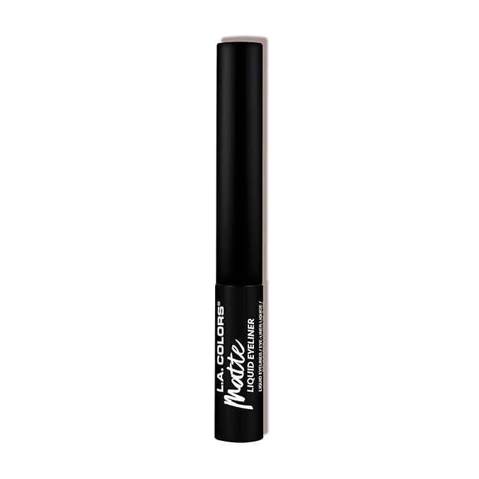 L.A. COLORS Matte Liquid Eyeliner, Black CLE801