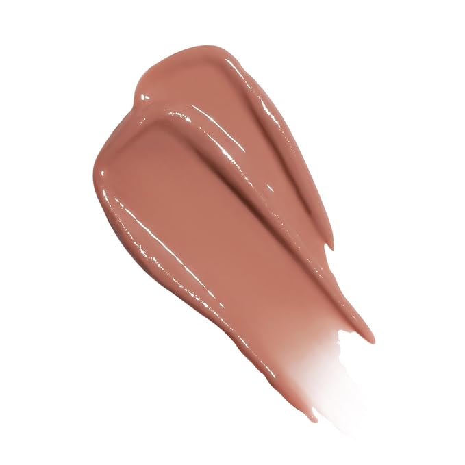 Flower Knows The Sweetie Bear Coating Lip Jelly,Soft Moisturizing Tinted Lip Gloss with Botanicals,Lightweight Non-Sticky Nude Lips Plumper,Cruelty-Free,0.18 oz(JE02 Puff Bear)