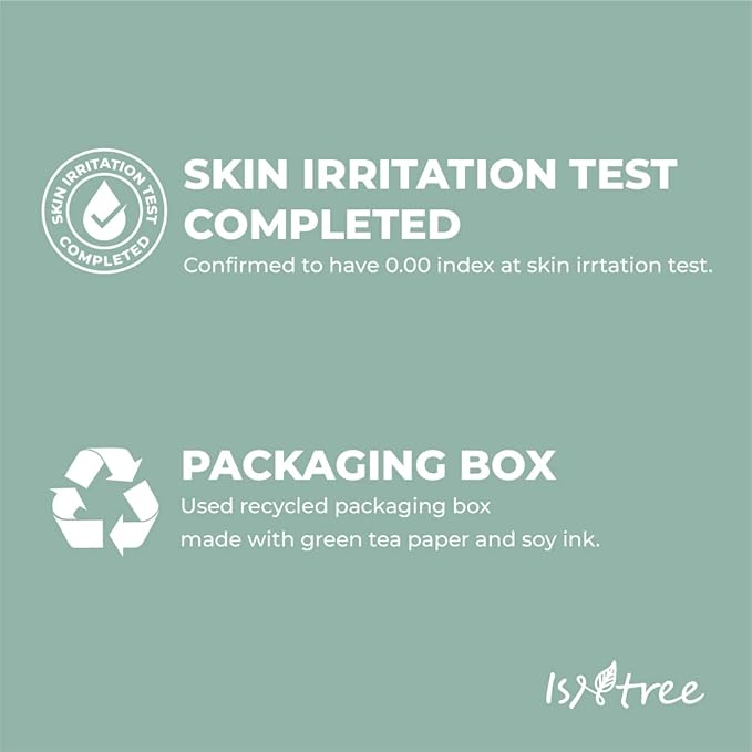 ISNTREE Mugwort powder wash 1g 0.03oz x 25ea | Mild peeling | Enzyme bubble cleanser | Soothes sensitive skin