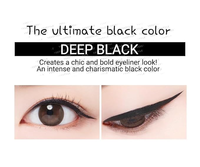 MACQUEEN - Waterproof Pen Eyeliner (Deep Black)